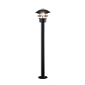 Konstsmide Path luminaire MODENA, E27 max. 60W, black aluminium / clear glass
