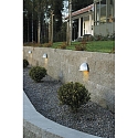Konstsmide Wall luminaire TORINO, width 28cm, E14 max. 40W, fire-galvanised steel / acrylic glass