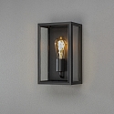 Konstsmide V�glampe CARPI E27 IP44, sort d�mpbar