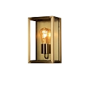 Udendørs wall luminaire CARPI E27 IP44, messing dæmpbar