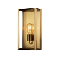 Udendørs wall luminaire CARPI E27 IP44, messing dæmpbar