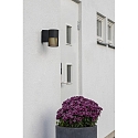 Konstsmide Udend�rs wall luminaire PISTOIA E27 IP54, sort d�mpbar