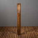 Konstsmide Standerlampe PISTOIA E27 IP54, rust d�mpbar