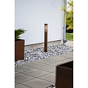 Konstsmide Standerlampe PISTOIA E27 IP54, rust d�mpbar