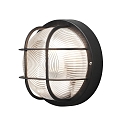 V�g- og Loftlampe MANTOVA E27 IP44, sort