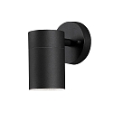 Udend�rs wall luminaire MODENA GU10 IP44, sort, gennemsigtig