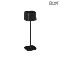 Konstsmide cover CAPRI dimmable IP54, black dimmable