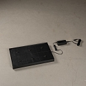 Konstsmide lastningsenhed CHARGER 6-fold, med adapter, sort