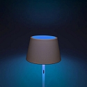 Konstsmide battery floor lamp PROMEZIA up / down, CCT Switch, dimmable, RGBW, adjustable IP54, white dimmable