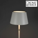 Konstsmide battery floor lamp PROMEZIA up / down, CCT Switch, dimmable, RGBW, adjustable IP54, white dimmable
