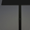 Konstsmide Batteri standerlampe POMEZIA IP54, sort d�mpbar