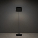 Konstsmide Batteri standerlampe POMEZIA IP54, sort d�mpbar