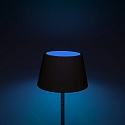 Konstsmide Batteri standerlampe POMEZIA IP54, sort d�mpbar