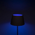 Konstsmide Batteri standerlampe POMEZIA IP54, sort d�mpbar