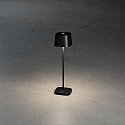 Konstsmide Batteri bordlampe CAPRI MINI IP54, sort d�mpbar