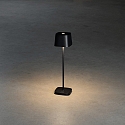 Konstsmide Batteri bordlampe CAPRI MINI IP54, sort d�mpbar