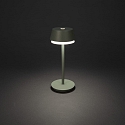 Konstsmide Batteri bordlampe LYON med USB tilslutning, CCT Switch, RGB, med touch-d�mper IP54, gr�n, gr� d�mpbar