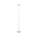 Batteri standerlampe NICE firkantet, med USB tilslutning, CCT Switch, med touch-d�mper IP54, hvid d�mpbar