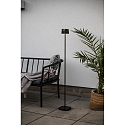 Konstsmide Batteri standerlampe NICE firkantet, med USB tilslutning, CCT Switch, med touch-d�mper IP54, sort d�mpbar
