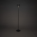 Konstsmide Batteri standerlampe NICE firkantet, med USB tilslutning, CCT Switch, med touch-d�mper IP54, sort d�mpbar