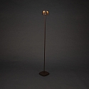 Konstsmide Batteri standerlampe NICE firkantet, med USB tilslutning, CCT Switch, med touch-d�mper IP54, rust d�mpbar