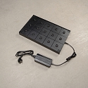 Konstsmide Opladningsstation CHARGER TL MINI med afstandsstykke, 15-fold, sort