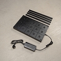 Konstsmide Opladningsstation CHARGER TL MINI med afstandsstykke, 15-fold, sort