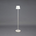 Konstsmide Batteri standerlampe POMEZIA MEDIUM USB IP54, hvid d�mpbar