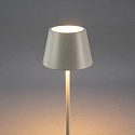 Konstsmide Batteri standerlampe POMEZIA MEDIUM USB IP54, hvid d�mpbar