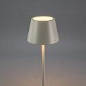 Konstsmide Batteri standerlampe POMEZIA MEDIUM USB IP54, hvid d�mpbar