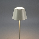 Konstsmide Batteri standerlampe POMEZIA MEDIUM USB IP54, hvid d�mpbar