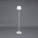 Konstsmide Batteri standerlampe POMEZIA MEDIUM USB IP54, hvid d�mpbar