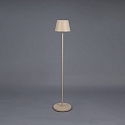 Konstsmide Batteri standerlampe POMEZIA MEDIUM USB IP54, sandy d�mpbar
