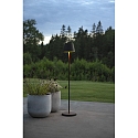 Konstsmide Batteri standerlampe POMEZIA MEDIUM USB IP54, sort d�mpbar