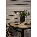 Konstsmide Batteri bordlampe MULTI 3in1 IP54, sort d�mpbar