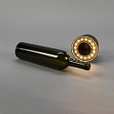 Konstsmide Batteri bordlampe BIOT USB IP54, sort d�mpbar