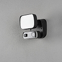 Udend�rs wall luminaire SMARTLIGHT med bev�gelsesdetektor, med kamera IP54, sort