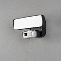 Udend�rs wall luminaire SMARTLIGHT med bev�gelsesdetektor, med kamera IP54, sort
