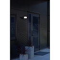 Konstsmide Udend�rs wall luminaire SMARTLIGHT med bev�gelsesdetektor, med kamera IP54, sort