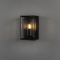 Konstsmide Udendørs wall luminaire BRINDISI MINI E27 IP54, sort dæmpbar