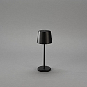 Konstsmide Batteri bordlampe VENCE MINI USB IP54, sort d�mpbar