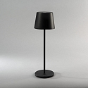 Konstsmide Batteri bordlampe VENCE USB IP54, sort d�mpbar