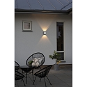 Udendørs wall luminaire CHIERI IP54, hvid 