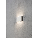 Udendørs wall luminaire CHIERI up / down IP54, opal, hvid 