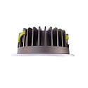  LED Loftindbygningslampe COB 210 rund, 37W, str�m konstant, 35V DC, 1050mA, 3000K, hvid