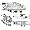 Downlight LUNA indirekte IP20