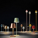 Batteri bordlampe NUINDIE rund, CCT Switch IP54