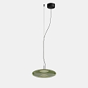 Pendel PLAT SURFACE (LIGHT FOR LIFE) med sk�rm, CCT Switch, justerbar, med diffuser IP20, sort d�mpbar