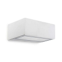 outdoor wall luminaire NEMESIS LED - 9x22CM up / down, large, switchable IP65, white 