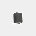 outdoor wall luminaire AFRODITA GU10 SINGLE down, 1 flame GU10 IP55, anthracite dimmable